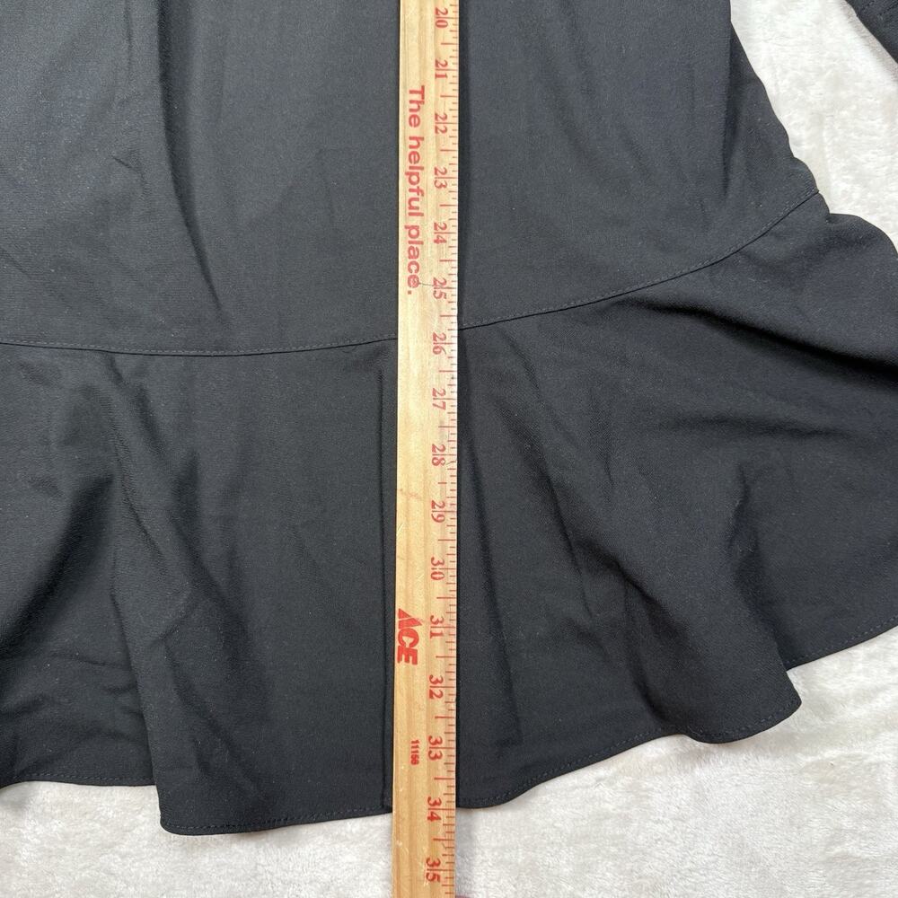 NWT Tuckernuck Pomander Place Callahan Dress Black Crepe Shirt Dress Size XS - Picture 9 of 10